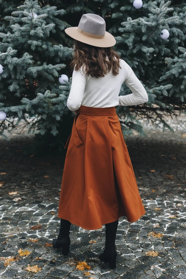 Káťa má na sobě při své výšce 170 cm velikost XS.