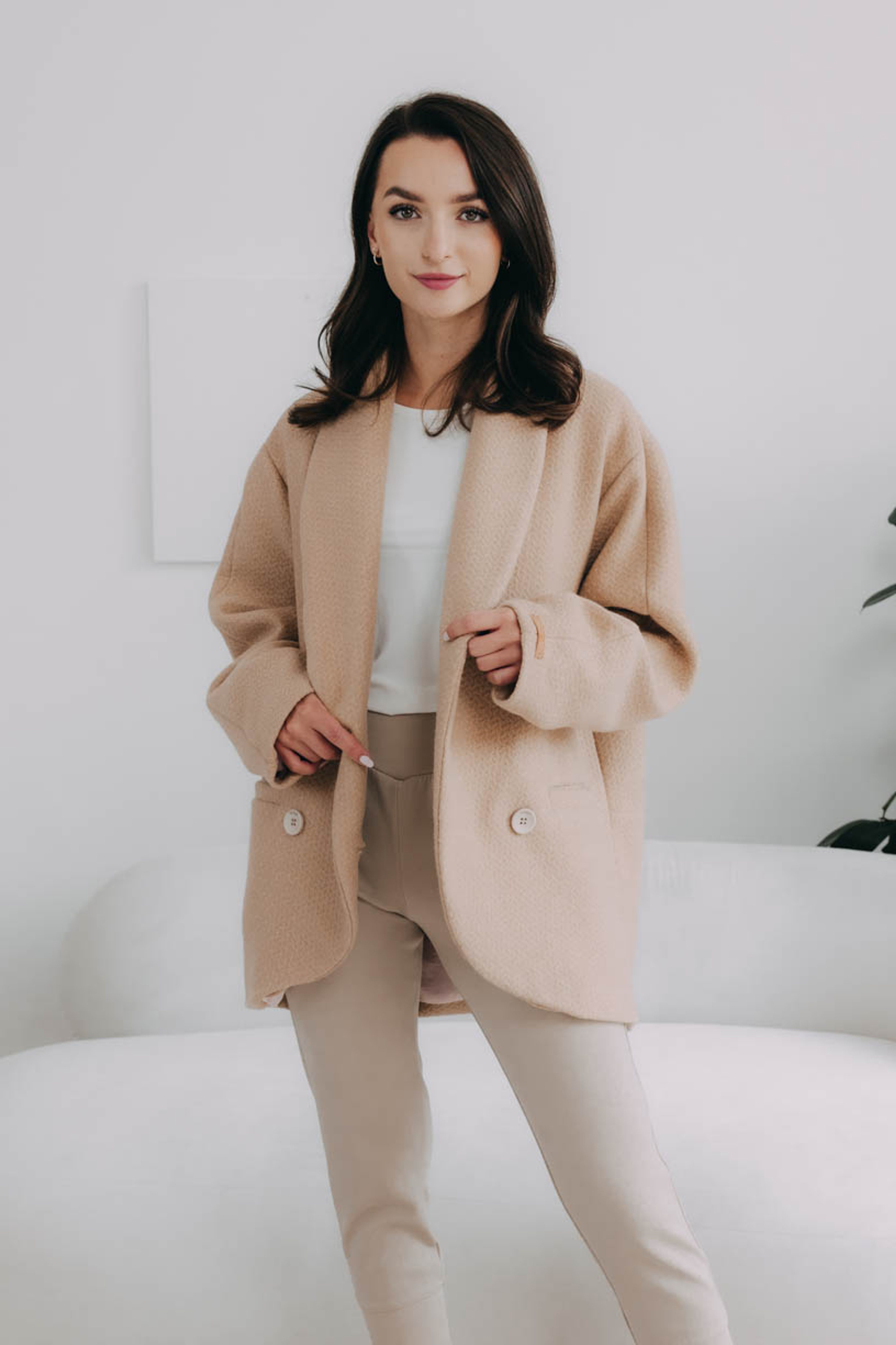 Kabát Tawil Beige