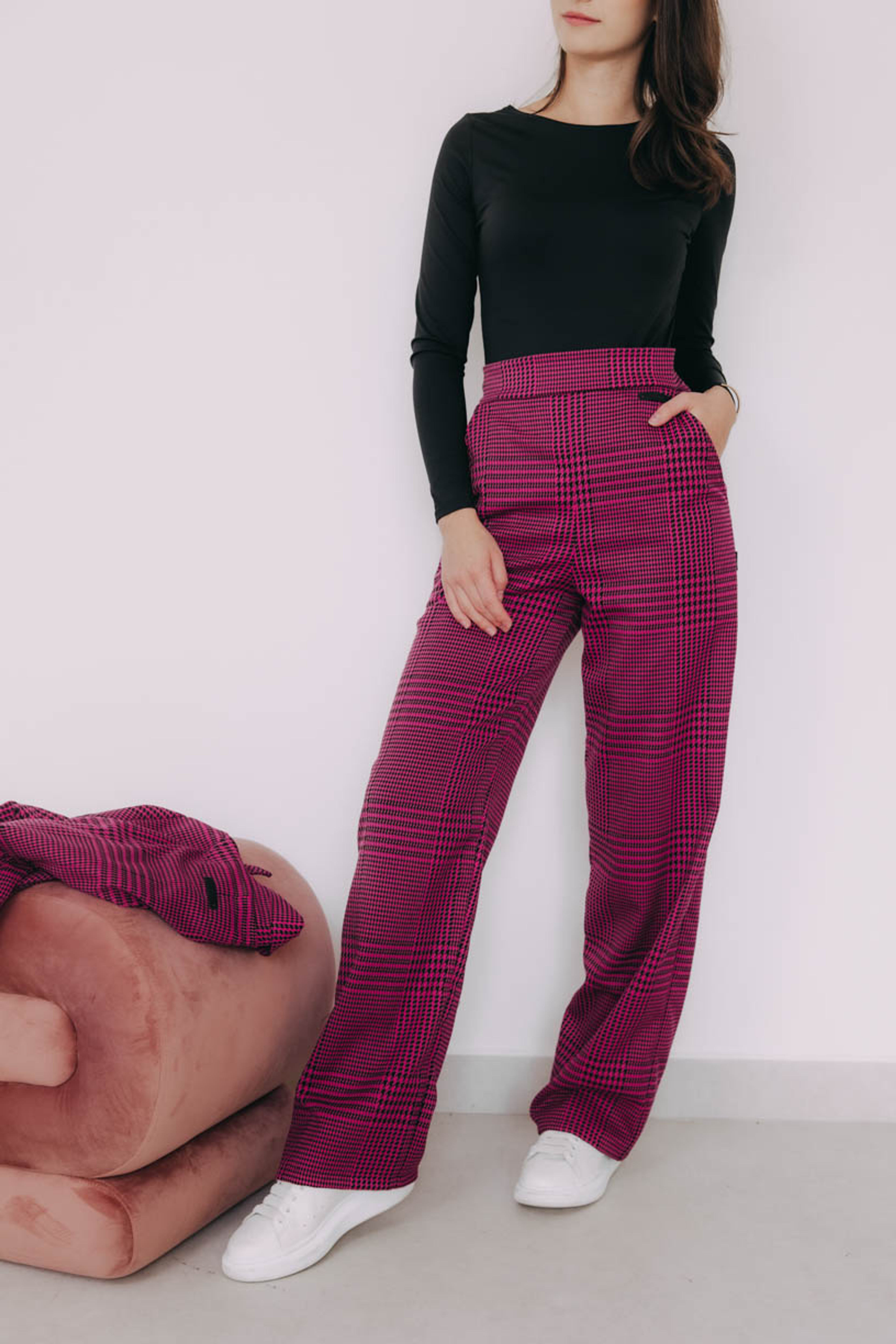 Kalhoty Kiu Fuchsia