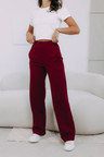 Kalhoty Zen Bordo