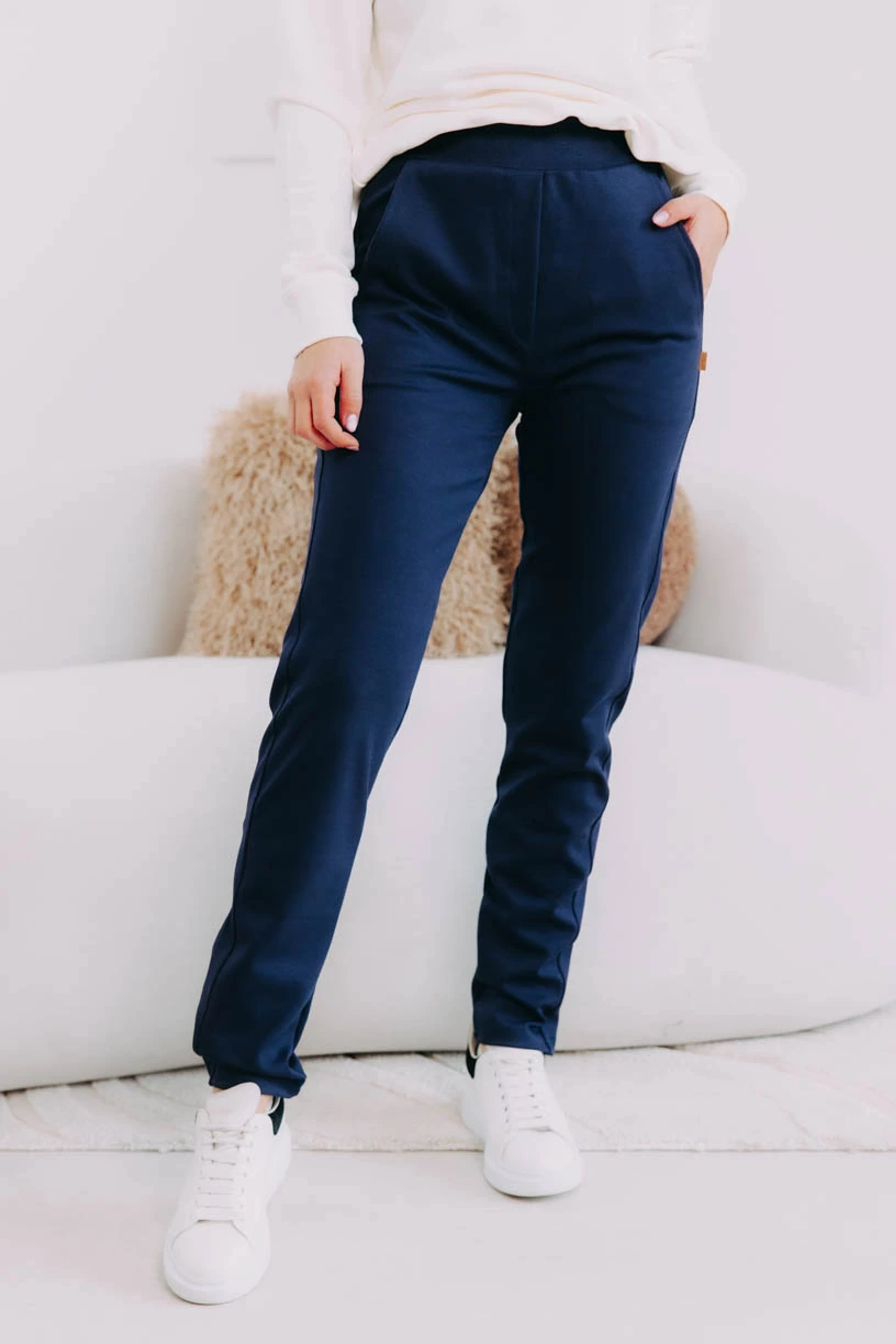 Kalhoty Zen Slim Navy
