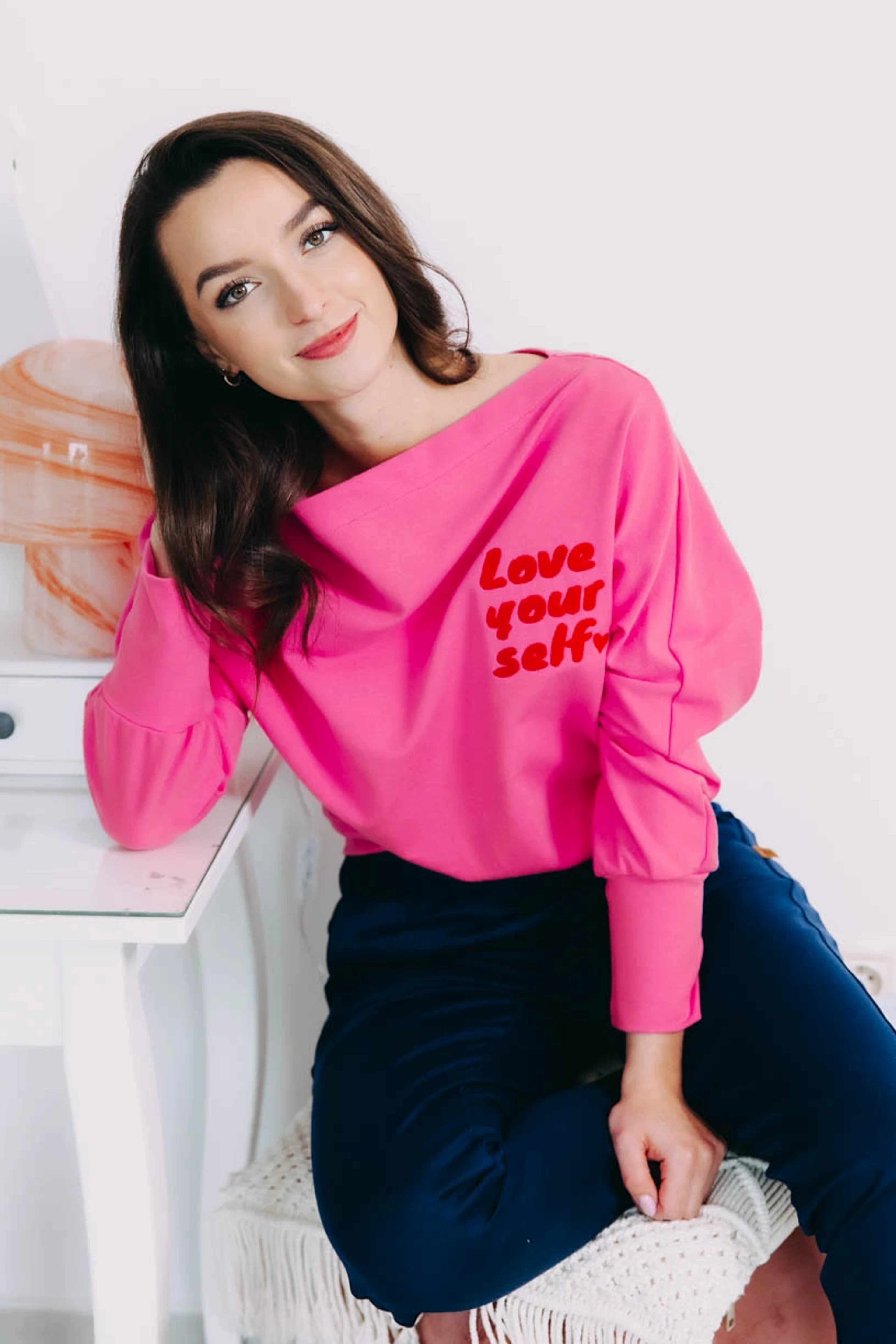 Mikina Tenen Pink Love