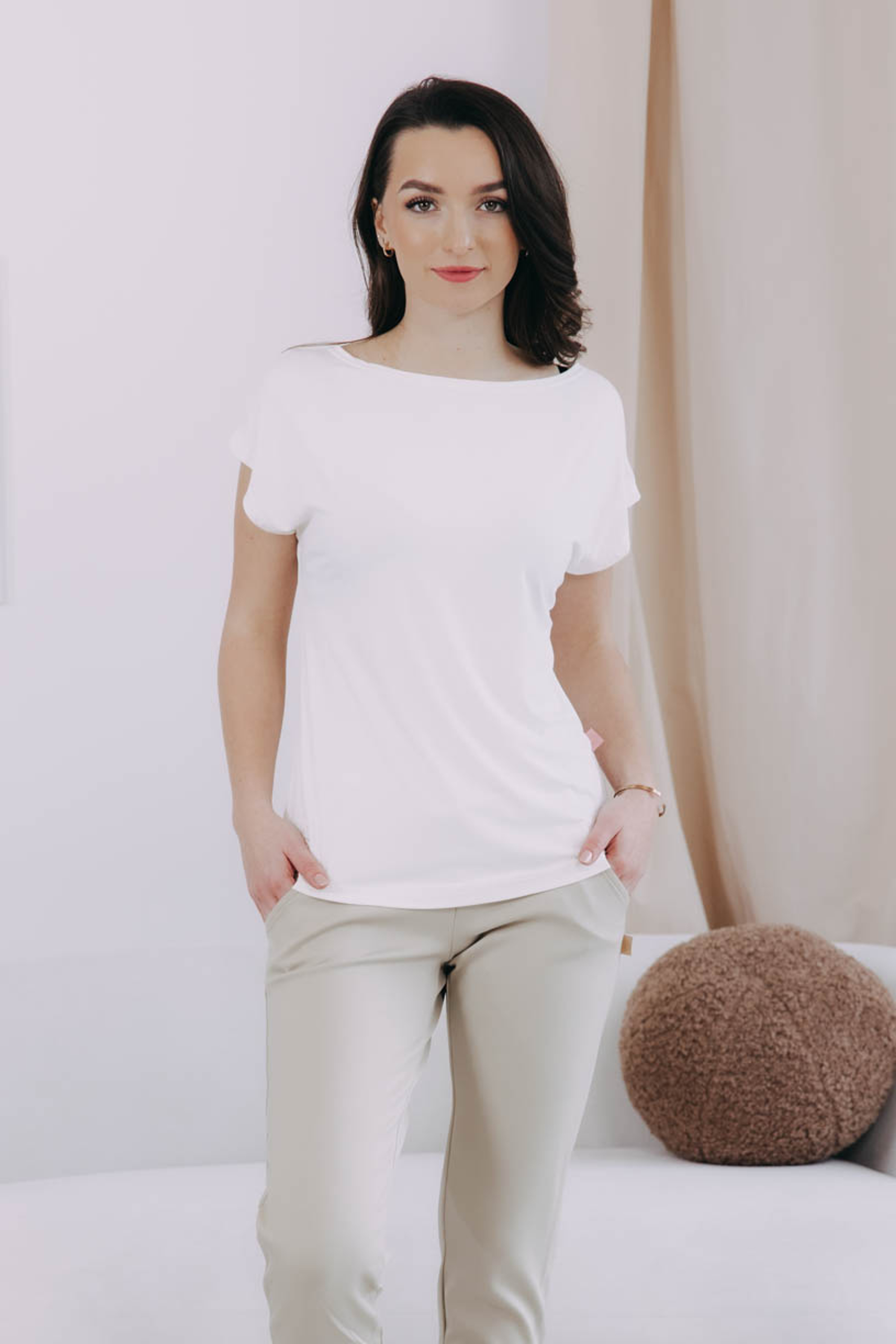 Tričko Ima White
