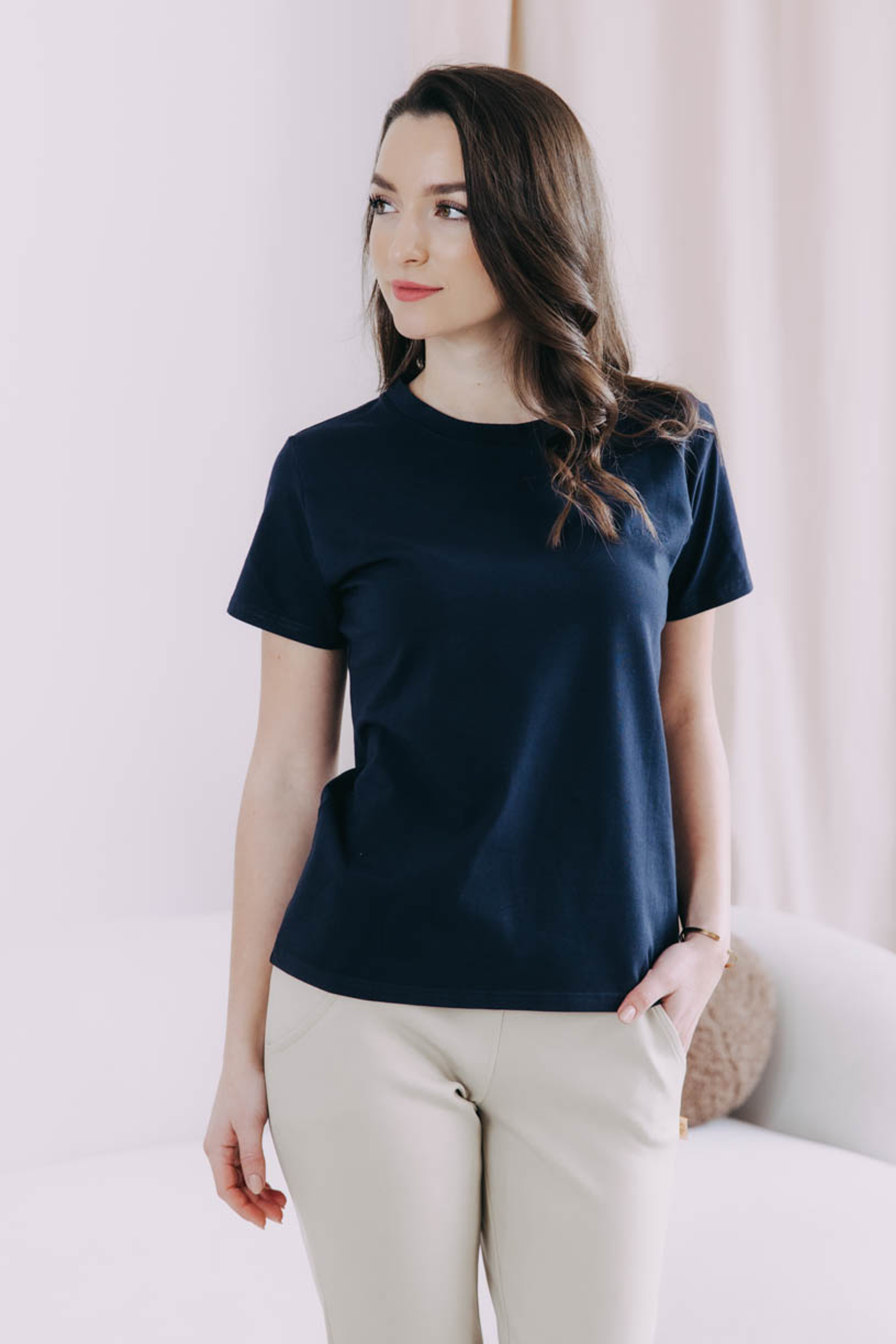 Tričko Deluxe Basic Navy