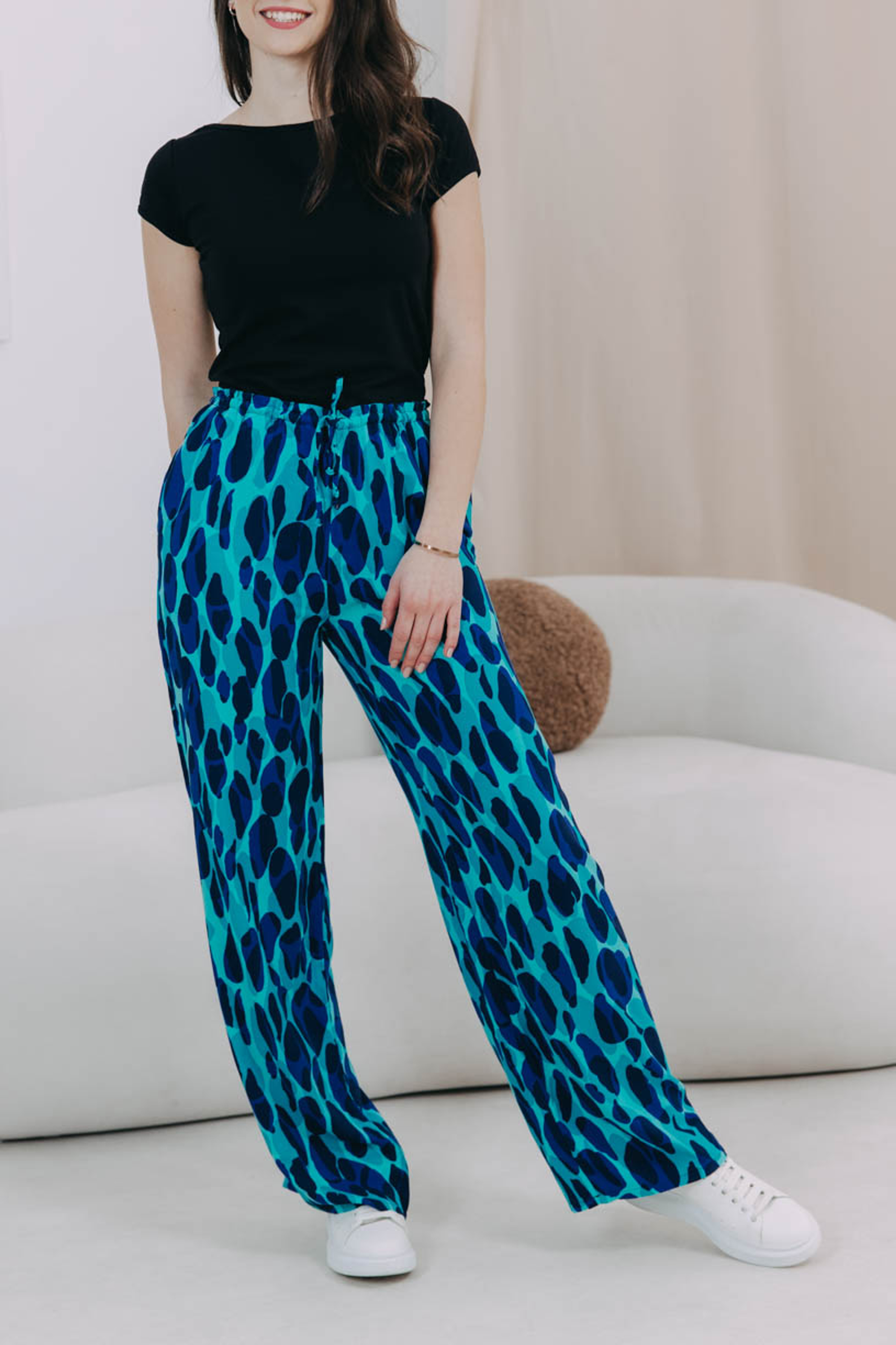 Kalhoty Zaka Blue