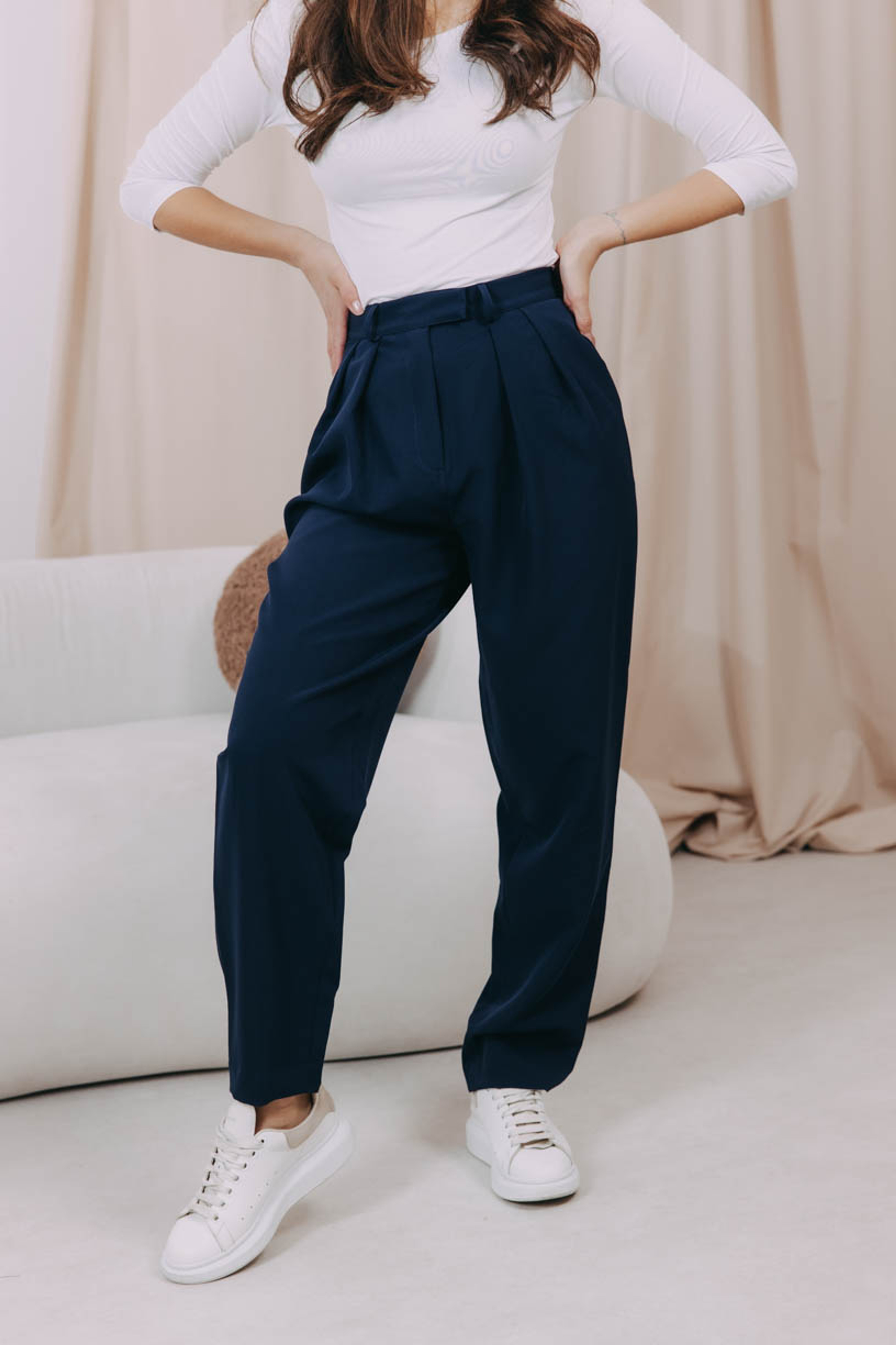 Kalhoty Sanyu Navy