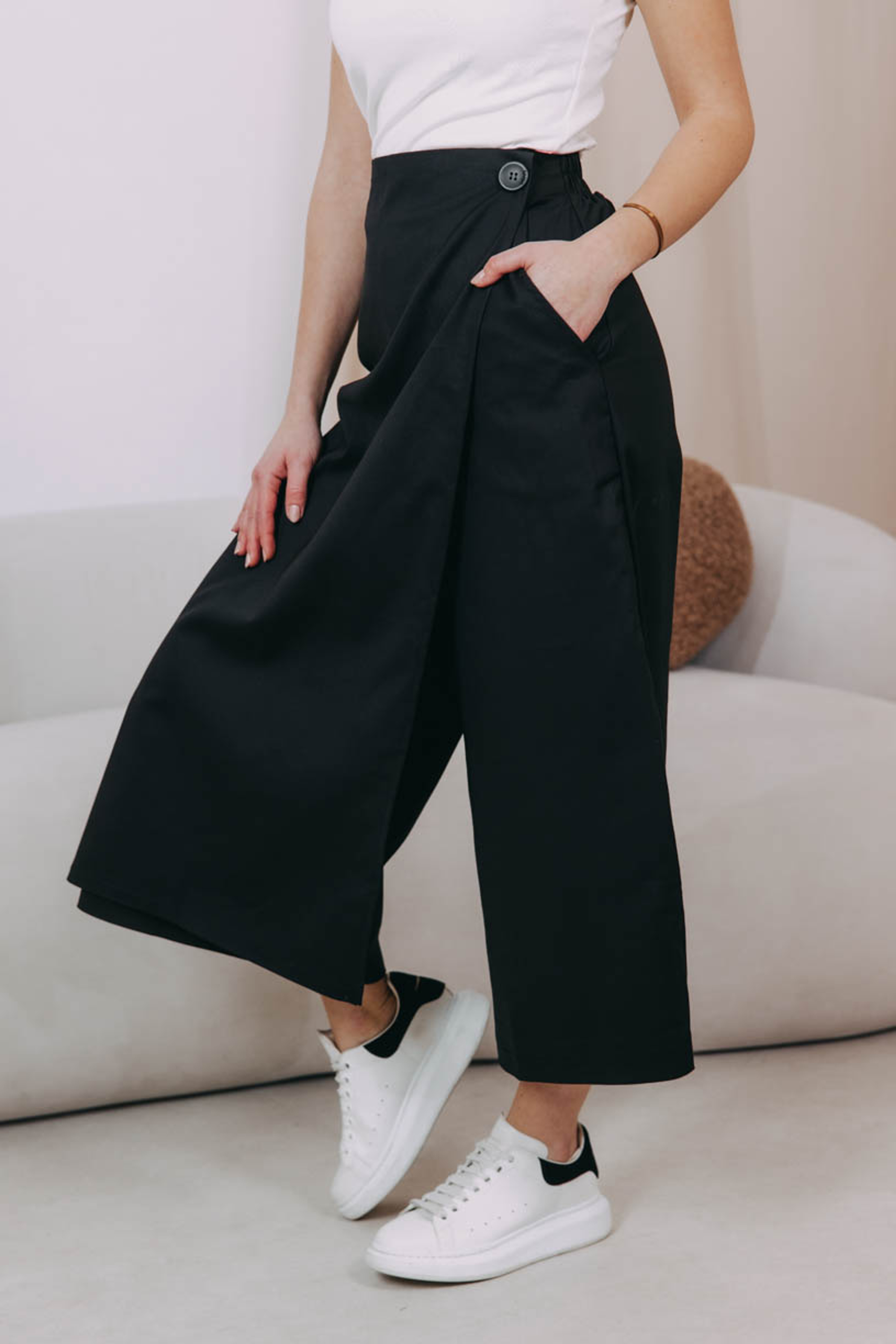 Kalhotová Sukně Nakisai Black