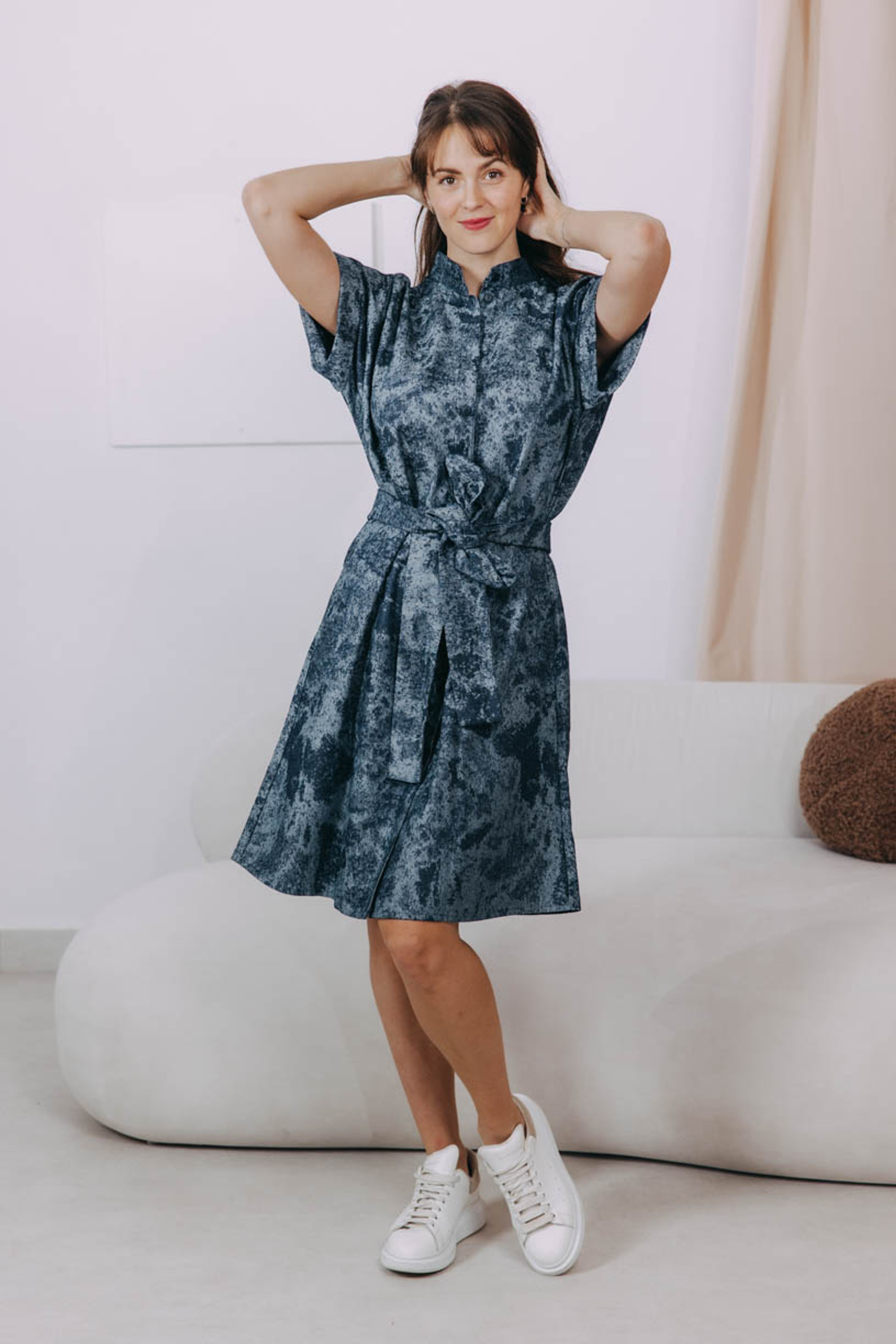 Šaty Shania Short Denim
