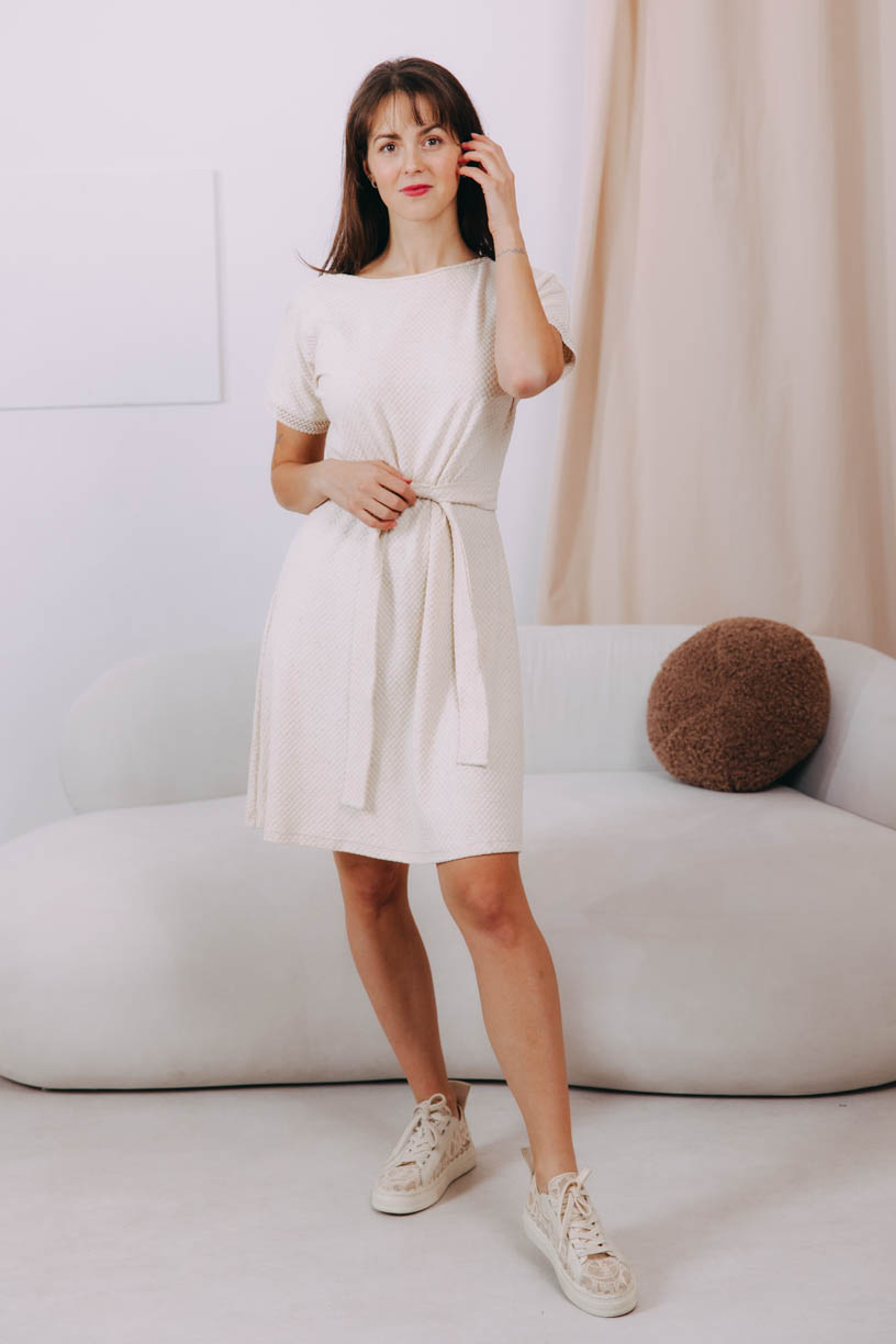 Šaty Shakia Beige