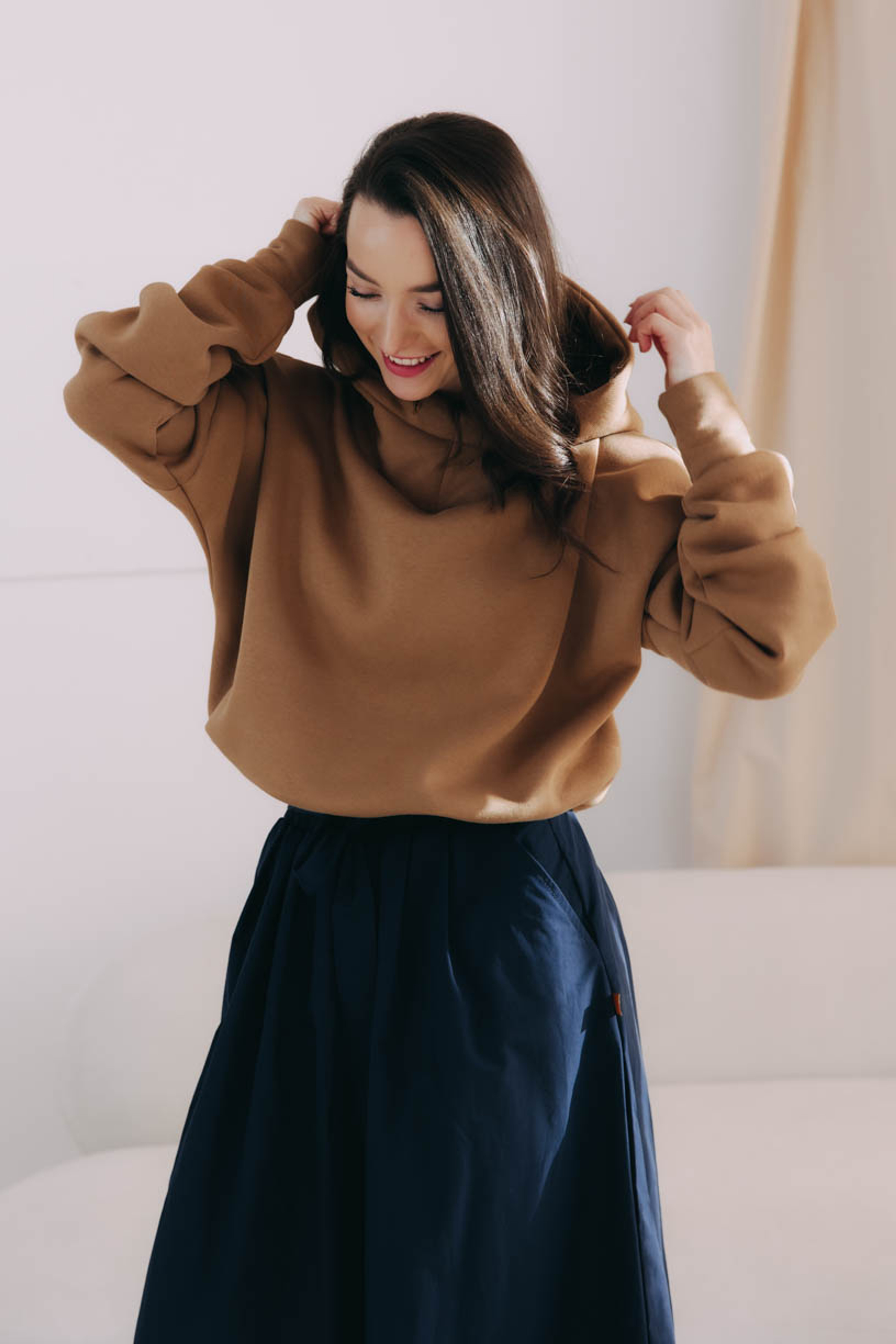 Mikina Prossy Camel