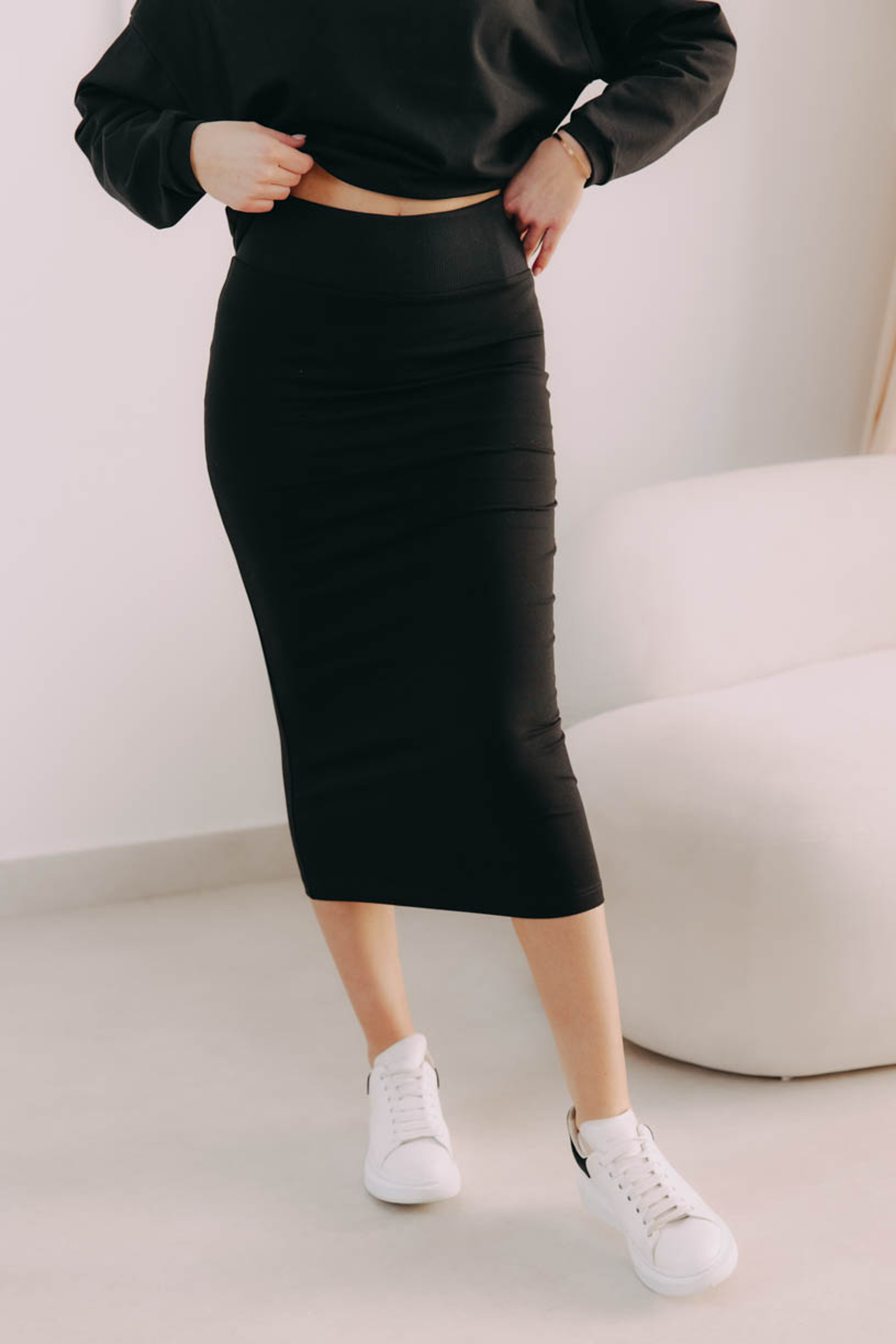 Sukně Amara Midi Black