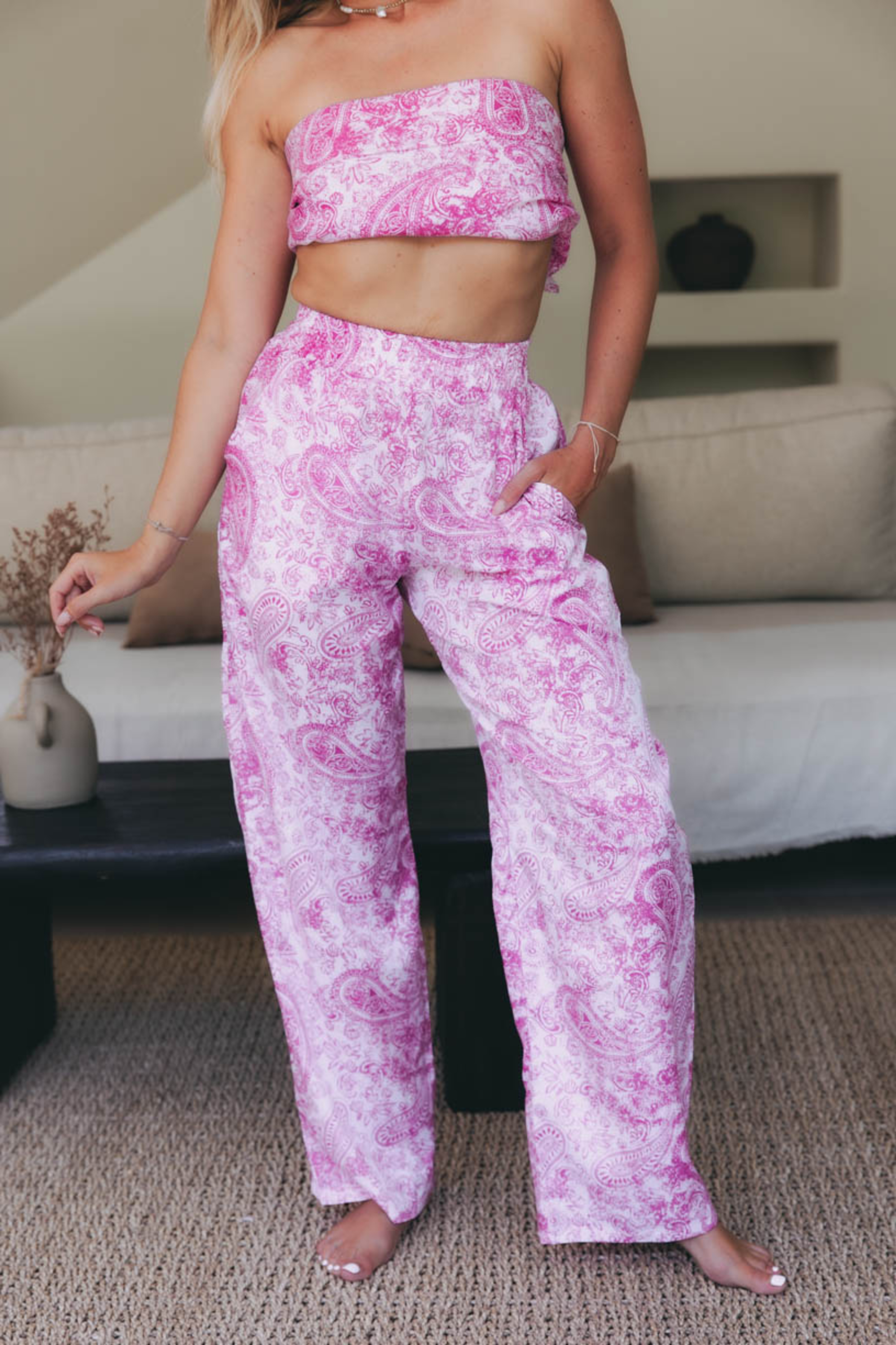 Kalhoty Gede Pink
