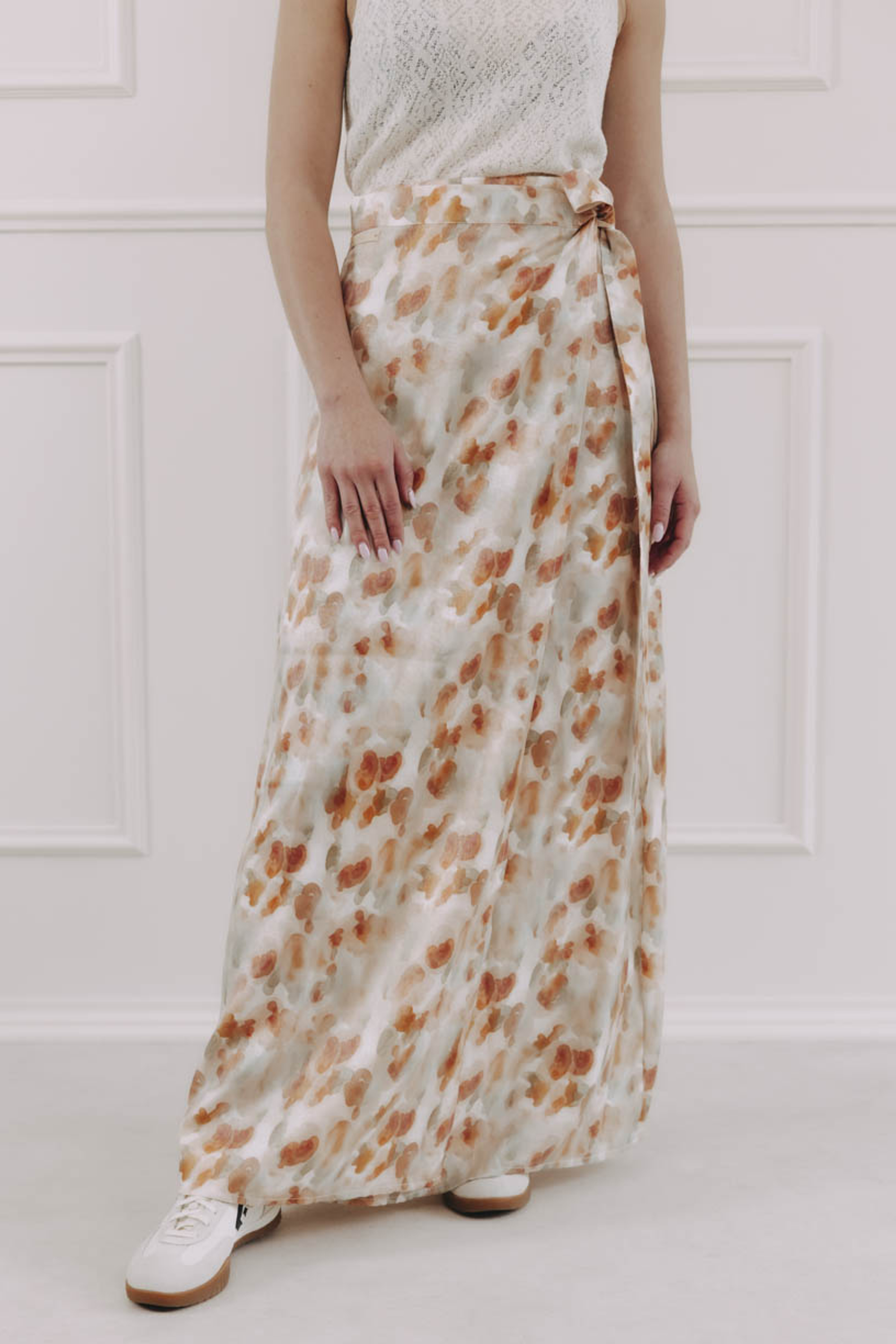 Sukně Eniola Long Orange