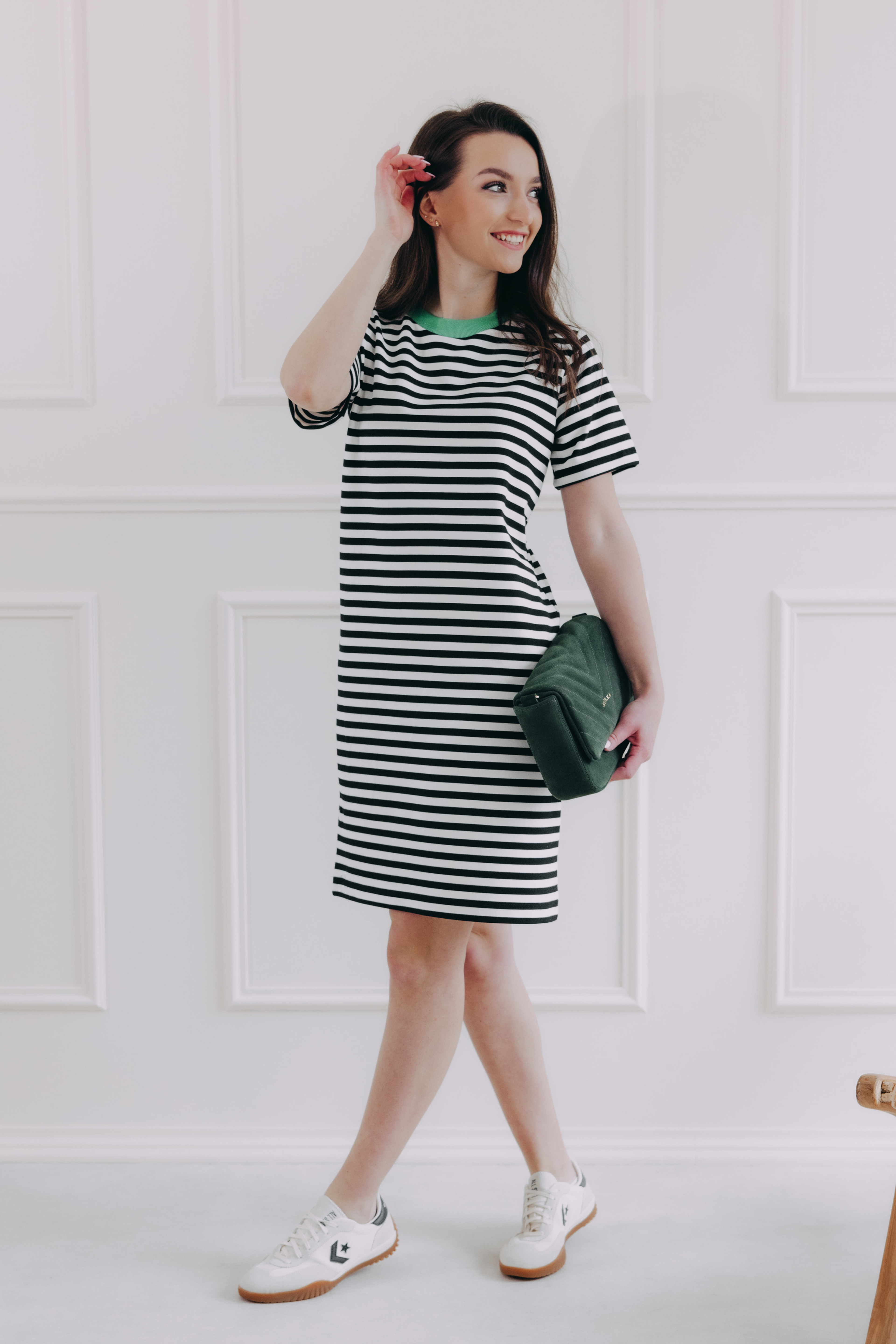 Šaty Lamin Black Stripe