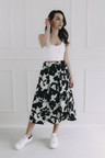 Sukně Malkia Summer Midi Black Flo