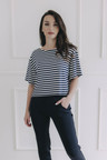 Top Janeth Navy Stripe