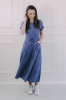 Šaty Audrey Capri Blue