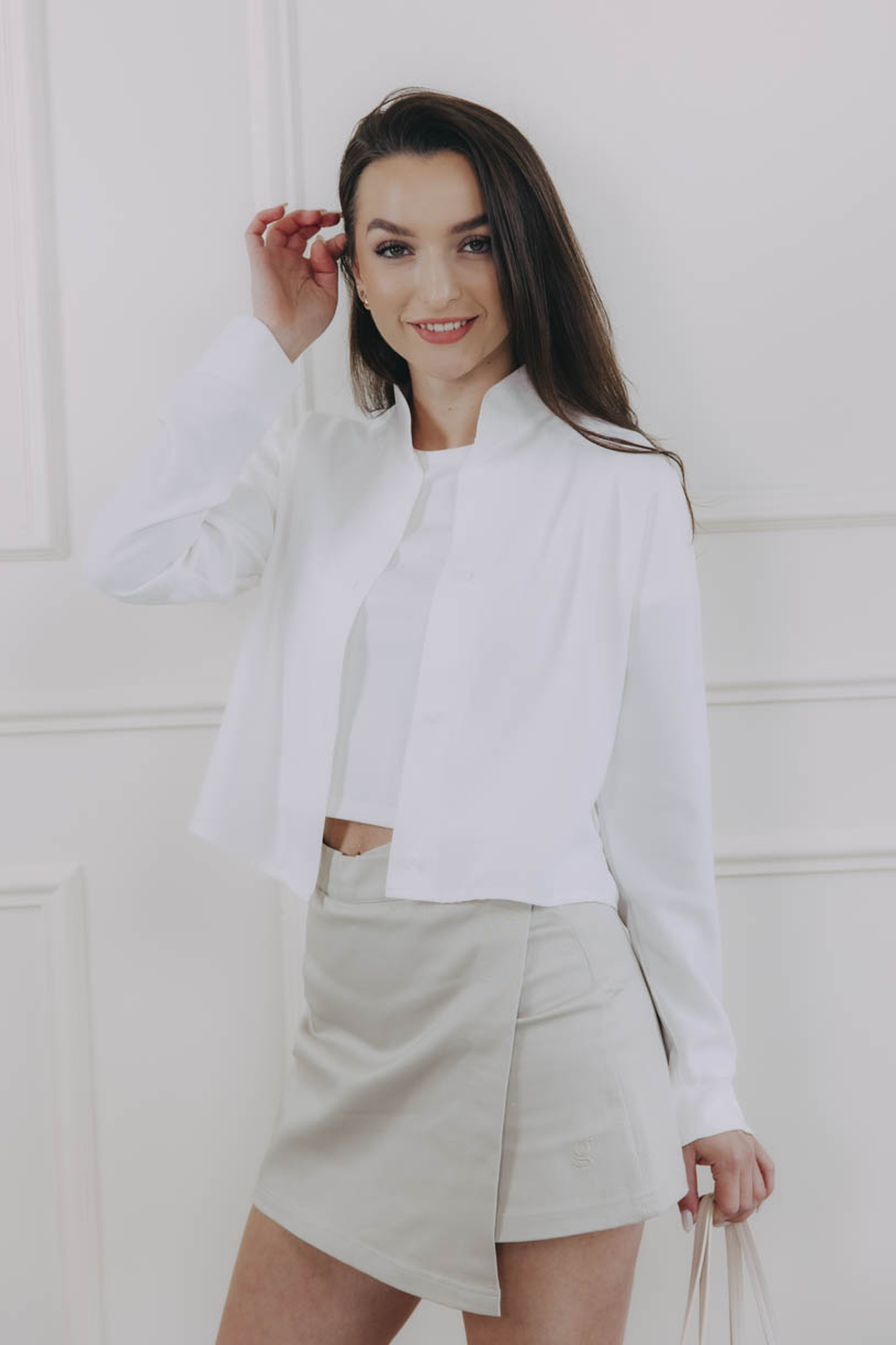 Košile Tawia Short White
