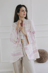 Kardigan Alinafe Pink Stripe