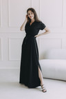 Šaty Yenge Silky Eco Black