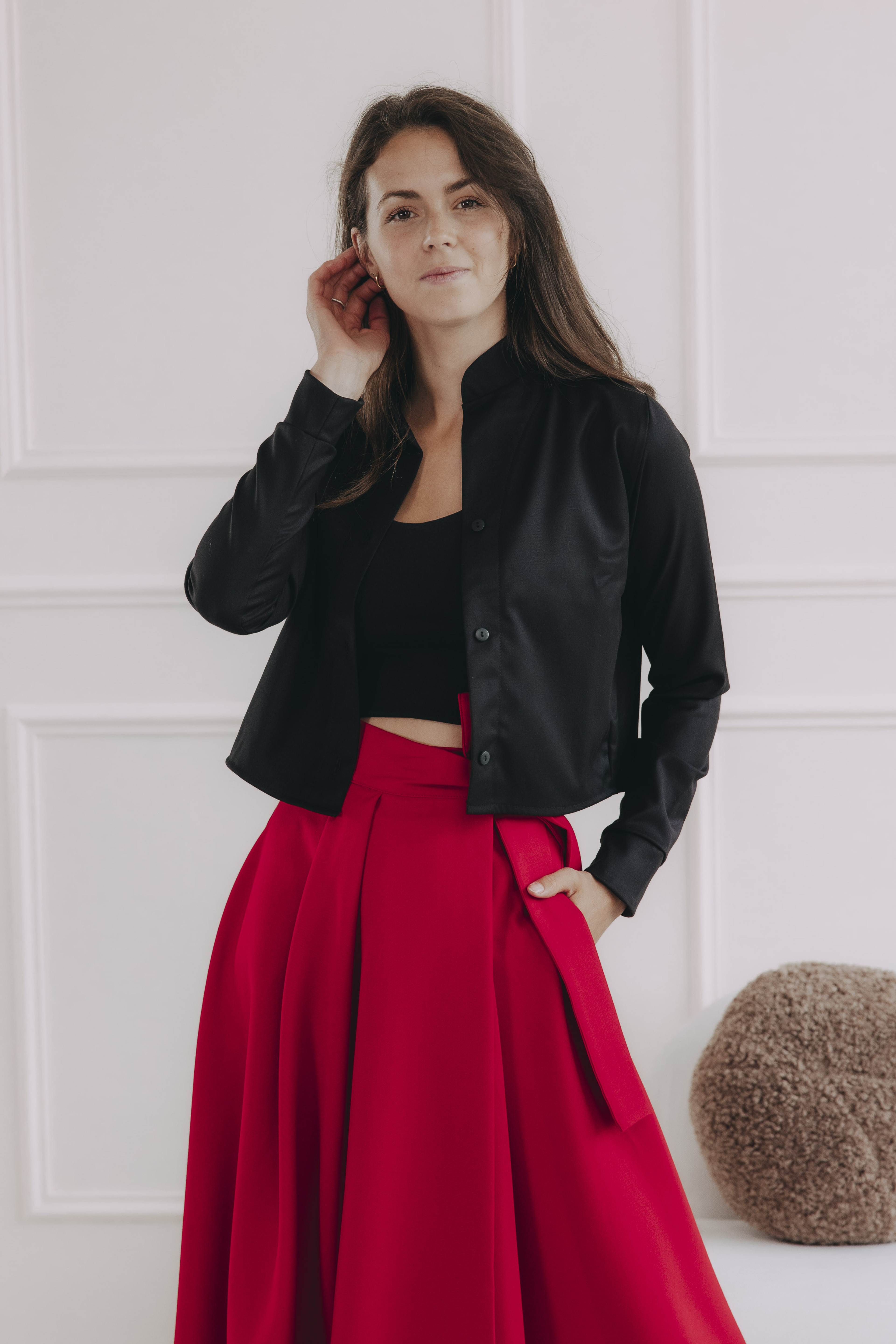 Košile Tawia Short Black