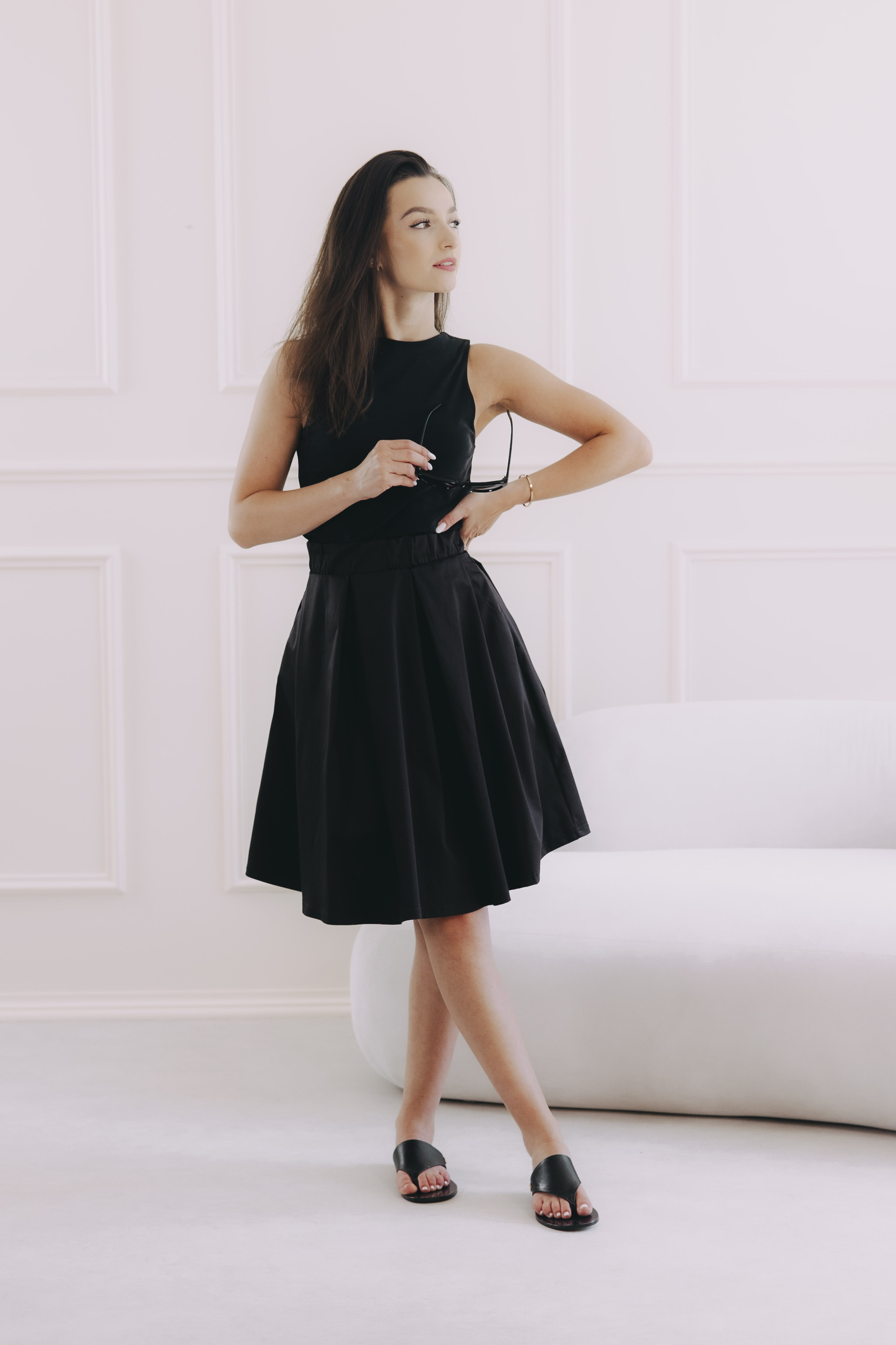 Sukně Malkia Short Black
