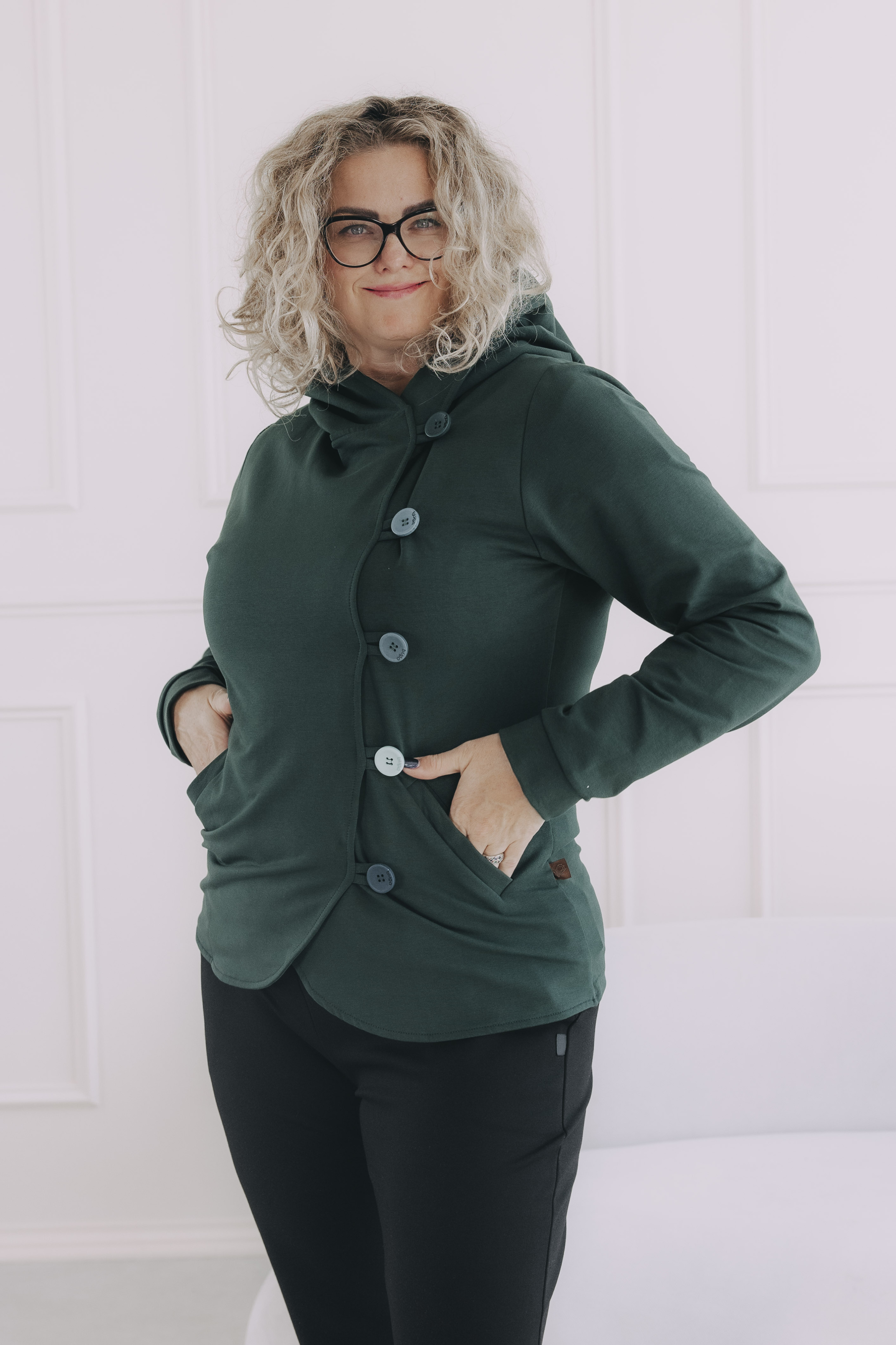Kabátek Dream Summer Deep Green Plus