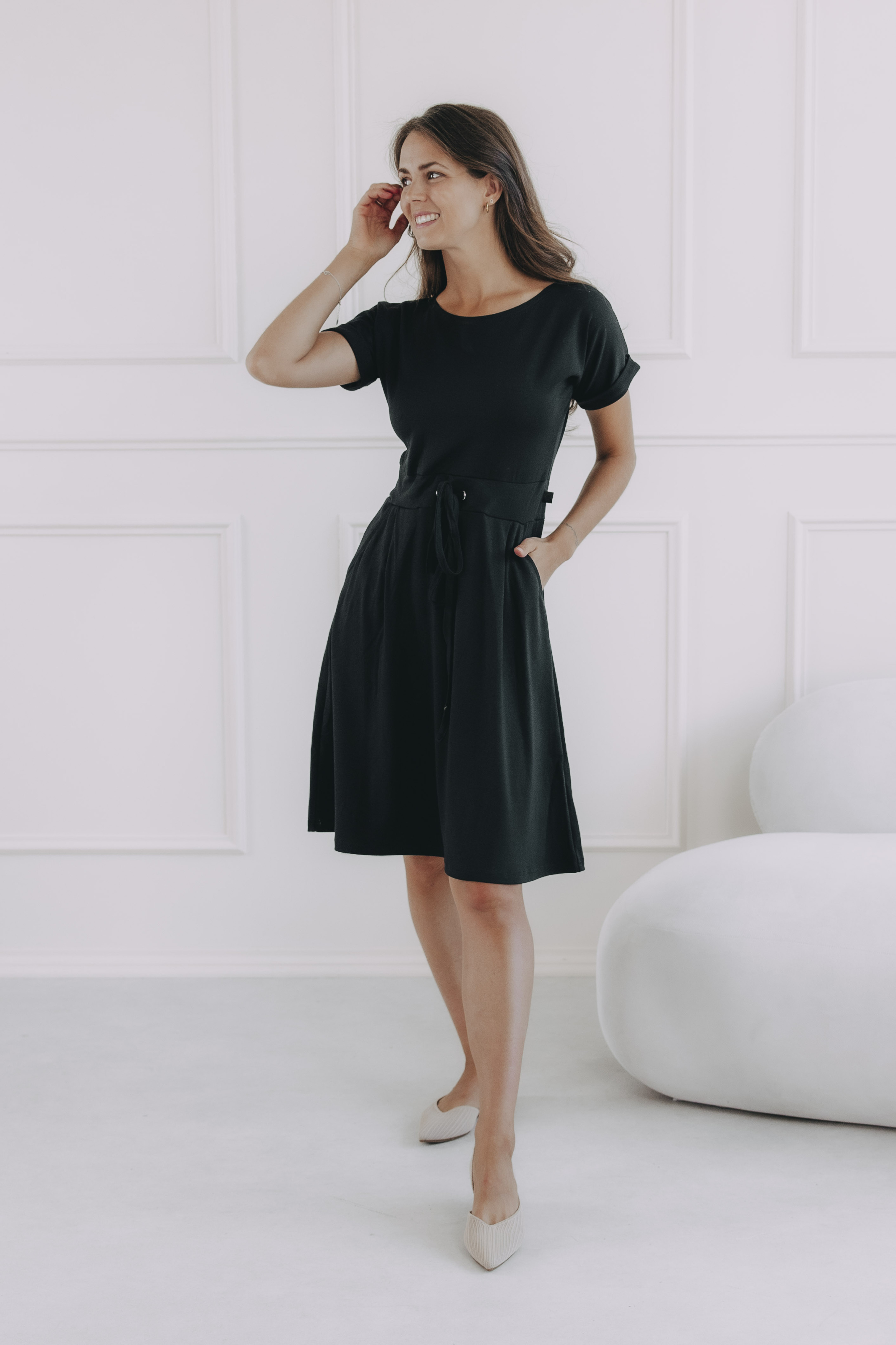 Šaty Audrey Short Black