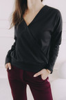 Tričko Bakari Long Black