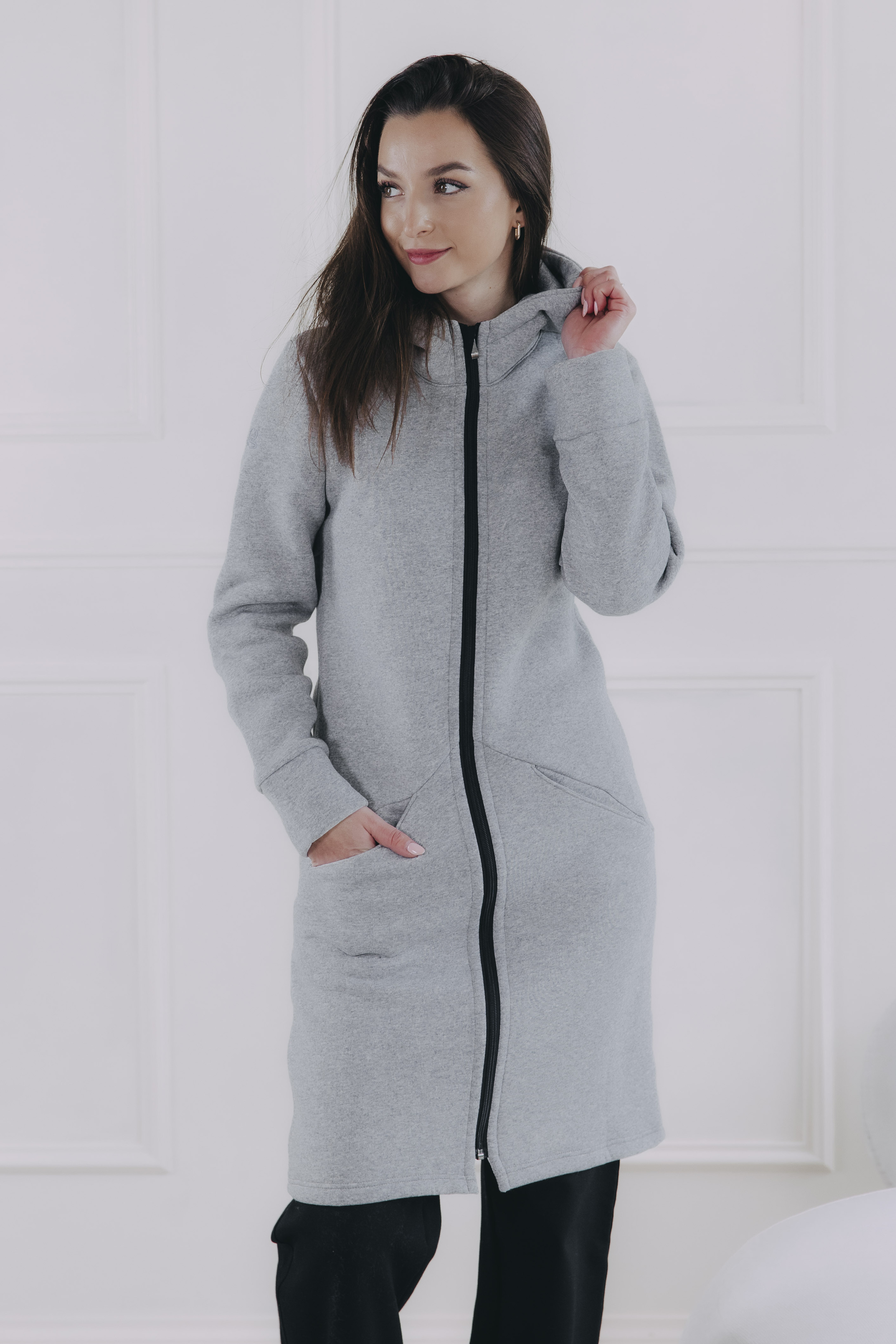 Kabátek Ibo Grey Melange